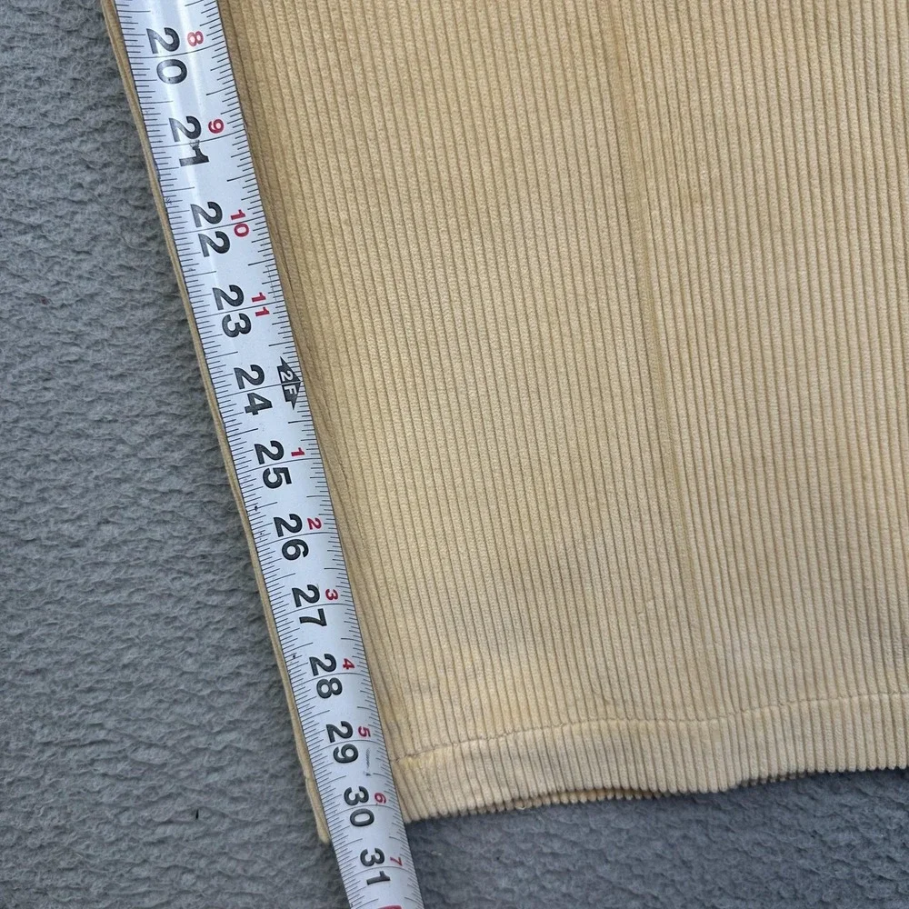 Vineyard Vines Pants Mens 40 Tan Corduroy Straight Leg Casual Cotton‎ Flat Front